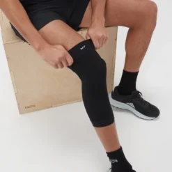 MP Seamless Knee Sleeve (Single) - Black -Damen Fitnessbekleidung Verkäufe 13844076 9395028129837159