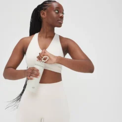 MP Medium Metal Water Bottle - Ecru - 500ml -Damen Fitnessbekleidung Verkäufe 13844155 1195029113561174