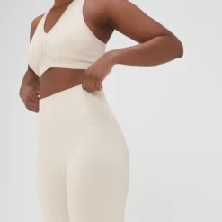 MP Women's Washed Seamless Leggings - Ecru -Damen Fitnessbekleidung Verkäufe 13966001 1625029450301388