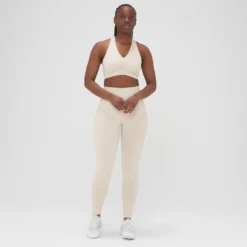 MP Women's Washed Seamless Leggings - Ecru -Damen Fitnessbekleidung Verkäufe 13966001 3965029450341426