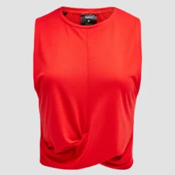 Myprotein Power Women's Twist Front Crop Top - Danger