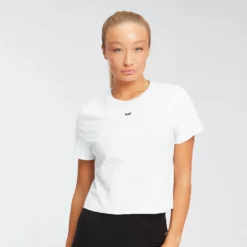 MP Women's Rest Day Women's Crop T-Shirt - White