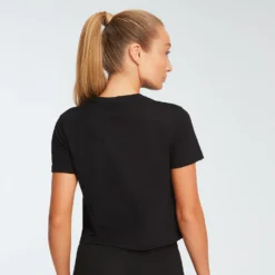 MP Women's Rest Day Crop T-Shirt - Black -Damen Fitnessbekleidung Verkäufe 12402109 9174807998446601