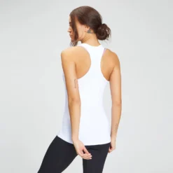 MP Women's Training Dry Tech Racer Back Vest - White -Damen Fitnessbekleidung Verkäufe 12773559 1814863796373652