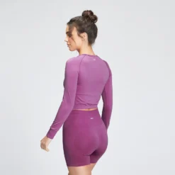 MP Women's Shape Seamless Long Sleeve Crop Top - Orchid 9 MP Women's Shape Seamless Long Sleeve Crop Top - Orchid -Damen Fitnessbekleidung Verkäufe 12775051 6954865878312032