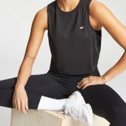 MP Women's Training Reach Vest Dry Tech/mesh - Black -Damen Fitnessbekleidung Verkäufe 12775403 2514885502931651