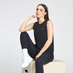 MP Women's Training Drop Armhole Vest - Black -Damen Fitnessbekleidung Verkäufe 12775435 1494865545584978