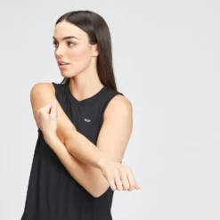 MP Women's Training Drop Armhole Vest - Black -Damen Fitnessbekleidung Verkäufe 12775435 1944865545527459