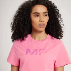 MP Women's Fade Graphic Crop T-Shirt - Candy Floss -Damen Fitnessbekleidung Verkäufe 12846898 1774936389553896