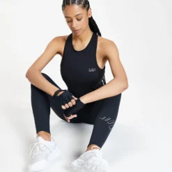 MP Women's Infinity Mark Training Racer Back Vest - Black -Damen Fitnessbekleidung Verkäufe 12847317 1254902128172543