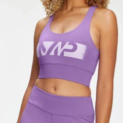 MP Women's Graffiti Graphic Training Sports Bra - Deep Lilac -Damen Fitnessbekleidung Verkäufe 12847621 1964882695633849