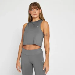 MP Women's Repeat MP Training Crop Vest - Carbon