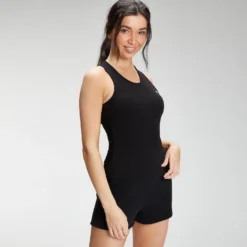 MP Women's Rest Day Rib Vest - Black