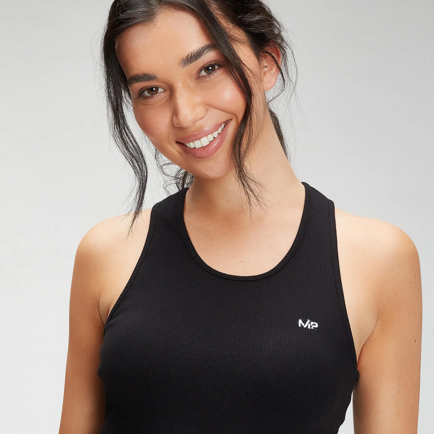 MP Women's Rest Day Rib Vest - Black 6 MP Women's Rest Day Rib Vest - Black – Bild 4