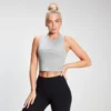 MP Women's Rest Day Cropped Rib Vest - Grey Marl 2 MP Women's Rest Day Cropped Rib Vest - Grey Marl -Damen Fitnessbekleidung Verkäufe 12849461 2024892024451552