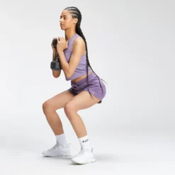 MP Women's Rest Day Cropped Rib Vest - Smokey Purple 7 MP Women's Rest Day Cropped Rib Vest - Smokey Purple -Damen Fitnessbekleidung Verkäufe 12849469 6174873349759595