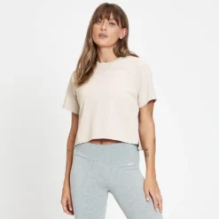  MP Women's Rest Day Short Sleeve Top - Bone Grey