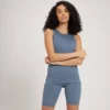 MP Women's Power Ultra Vest - Steel Blue -Damen Fitnessbekleidung Verkäufe 13118061 1804936397362206