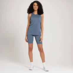 MP Women's Power Ultra Vest - Steel Blue -Damen Fitnessbekleidung Verkäufe 13118061 6614936397405157