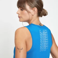 MP Women's Repeat MP Training Crop Vest - Royal Blue -Damen Fitnessbekleidung Verkäufe 13119833 1574994424915654