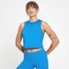 MP Women's Repeat MP Training Crop Vest - Royal Blue -Damen Fitnessbekleidung Verkäufe 13119833 4434994424711723