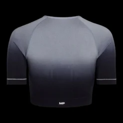 MP Women's Velocity Ultra Seamless Crop Top - Black -Damen Fitnessbekleidung Verkäufe 13122749 1924914609813579