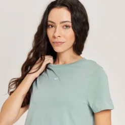 MP Women's Rest Day Crop T-Shirt - Ice Blue -Damen Fitnessbekleidung Verkäufe 13129937 6824911999240912