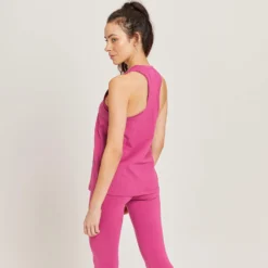 MP Women's Rest Day Jersey Vest - Sangria -Damen Fitnessbekleidung Verkäufe 13130004 1344911999642036