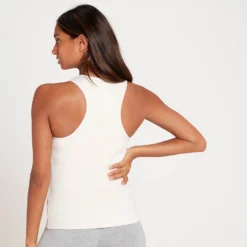 MP Women's Rest Day Rib Vest - Ecru -Damen Fitnessbekleidung Verkäufe 13130028 1174914618488688