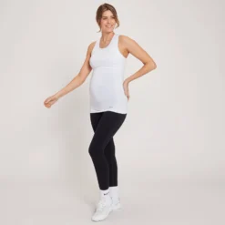 MP Women's Maternity Seamless Vest - White 7 MP Women's Maternity Seamless Vest - White -Damen Fitnessbekleidung Verkäufe 13170116 1414942553570352