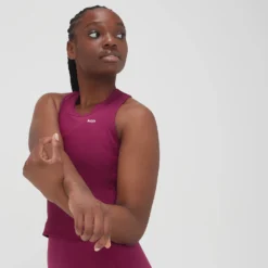 MP Women's Adapt Ribbed Vest - Dark Grape 8 MP Women's Adapt Ribbed Vest - Dark Grape -Damen Fitnessbekleidung Verkäufe 13809330 5365029448486112